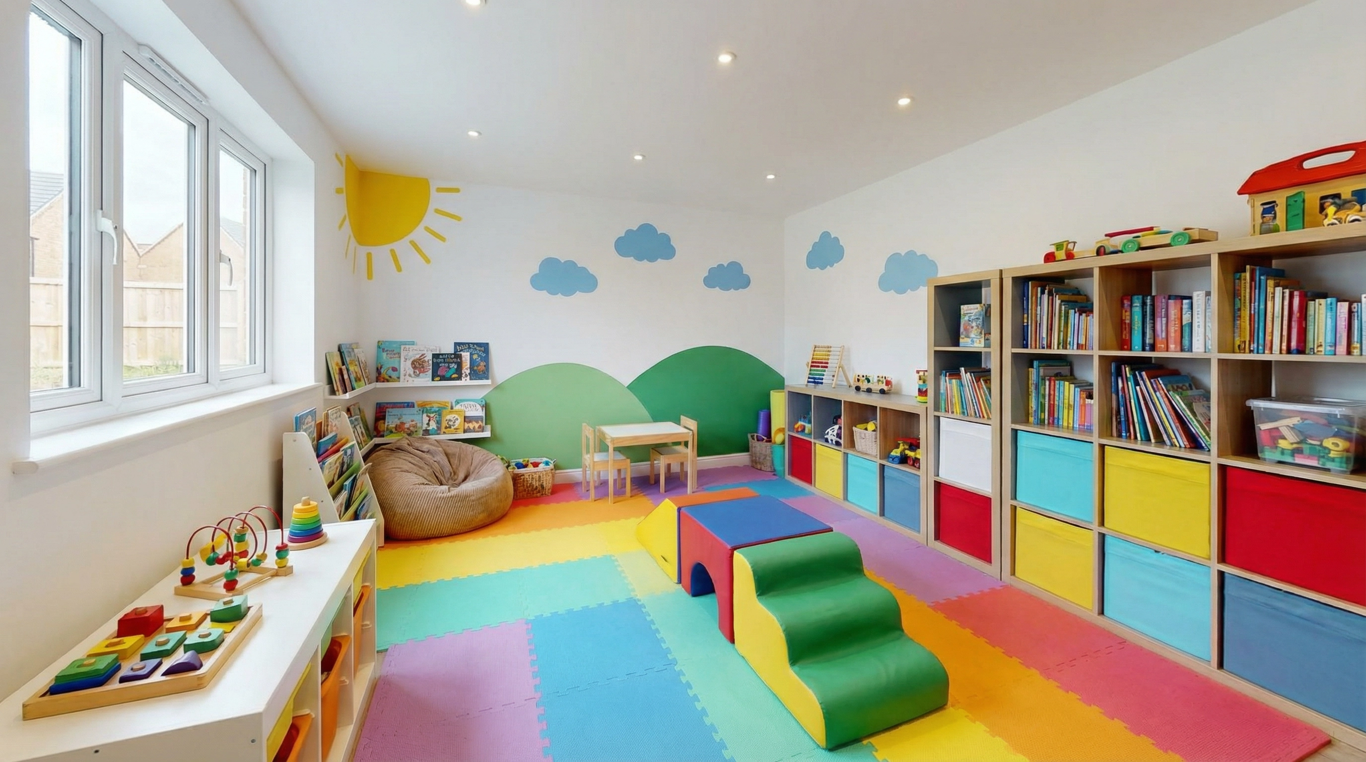 Children's Playroom - Garage conversion in Chelmsford, Essex by Imperial Garage Conversions